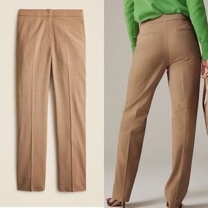 NEW JCREW Full Length Kate Leg Pant in Tollegno Italian Bi-stretch Wool Blend